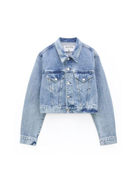 Nuon Mid Blue Slim Fit Denim Jacket